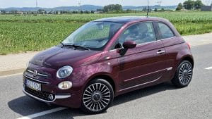Fiat 500 Lift 1.2 69KM Ledy DRL Parktronik Klima CITY Panorama