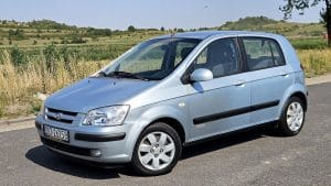 Hyundai Getz 1.1i 63KM 4 Poduszki Wspomaganie El. Szyby+Lusterka