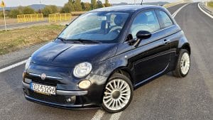Fiat 500 Lounge 0.9T 85KM Klima DRL Panorama Chromy